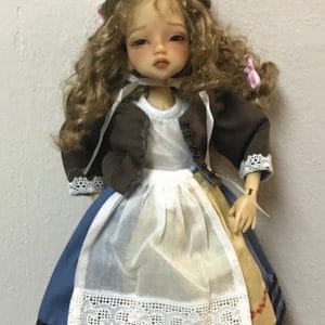 Historical Costume:  Peasant Girl 18cm