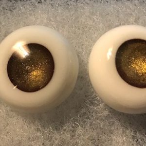 BASATI Handmade Glass Eyes Honey 18mm