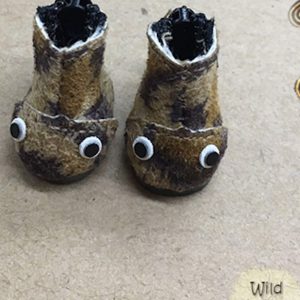 CCC Regular Booties Wild Animal Brown fits Lati White, Lati Whit