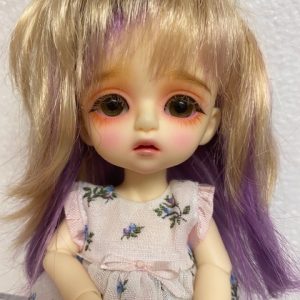 JoJo Wig (Golden Blonde w/Purple) Size 6-7