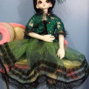 OOAK Fashion “Variegated Green” MSD