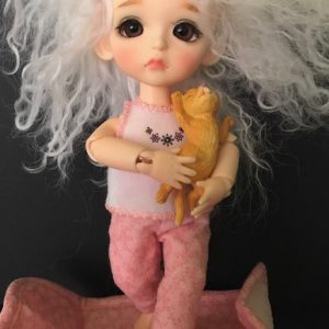 Petite Playhouse Pajama Party Set 5″ (Lati Yellow/Etc)
