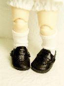 25mm Loafer – Black  fits Elfdoll Tiny