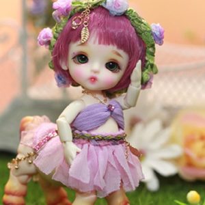 Lati White Flower Garden Kenta Belle Peach White  Skin Full Set