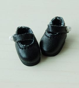 Mary-Jane 20mm Shoes – Black