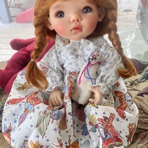 Fairies Empire Waist Dress – Meadow Dumpling, 10-11″