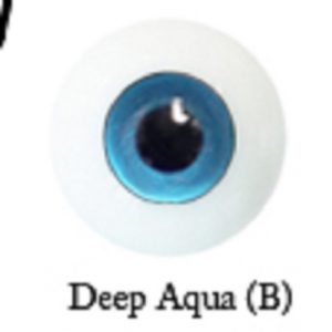 Meister Handmade Glass Eyes (Deep Aqua) 18mm