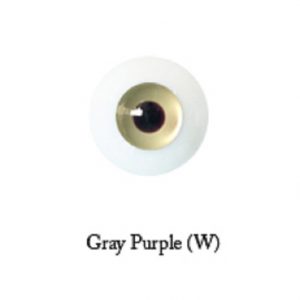 Meister Handmade Glass Eyes (Gray Purple) 12mm