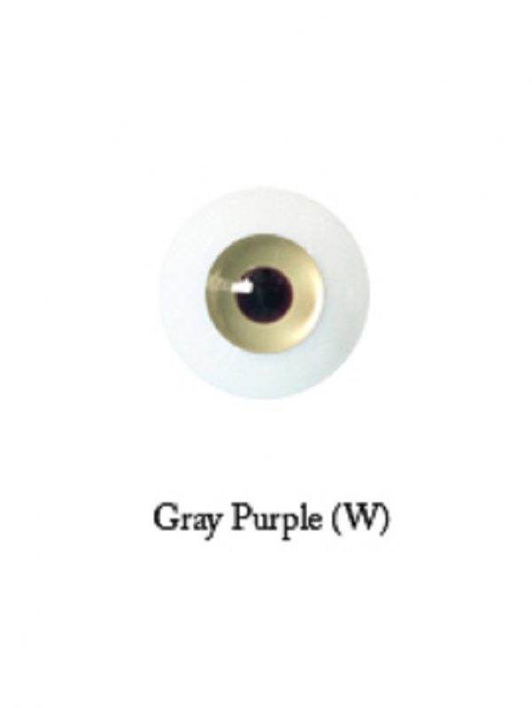 Meister Handmade Glass Eyes (Gray Purple) 12mm