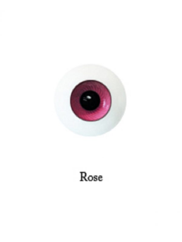 Meister Handmade Glass Eyes (Rose) 10mm