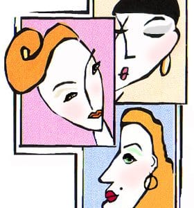 White T-Shirt – Glam Gals  (fits SD)