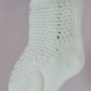 Anklet Sock (White) 6-10″