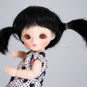 Mod Pippi Wig (Black) Size 3-4
