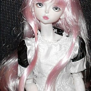 Mod Raven Wig (Pink) Size 6-7