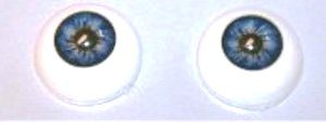 Eyes – Round Eyes (Blue) Acrylic 14mm