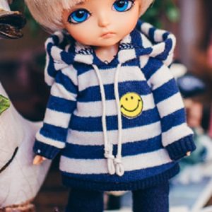 TTYA Knit Baggy Pants (Navy) Lati-Yellow