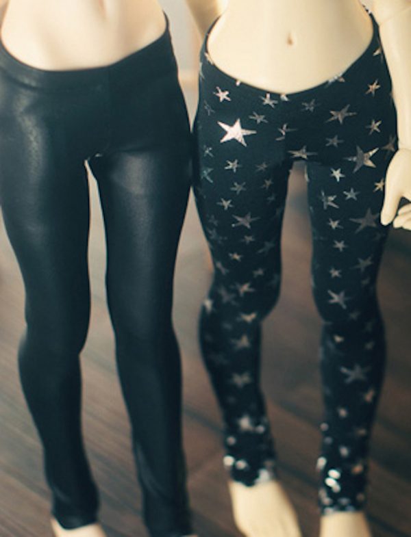 TTYA Leggings Shiny Black SD13 Girl