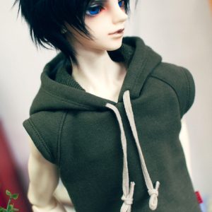 TTYA Basic Sleeveless Hoody (Khaki) SD17 Boy