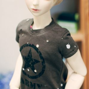 TTYA Distressed Print T Shirt (Khaki Brown) SD17 Boy