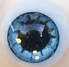 Handmade Resin Round Eyes – (Blue) 6mm