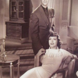 Adrian and Joan Crawford at MGM Reproduction Photo