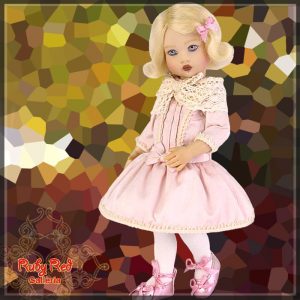 RA0080A Autumn Pink Silk Outfit for Riley & Friends (7.5″)