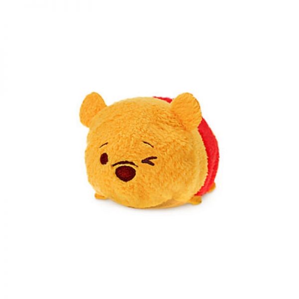 Disney Store Tsum Tsum 3.5" plush mini "WINKING POOH" RETIRED Mi
