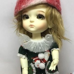 Wool Felt Hat & Boots (Red) Fits Lati Yellow/Pukifee