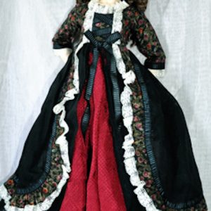 OOAK Regency Costume Browns/Blues for SD10/SD13