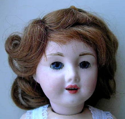 2779* eyes in ancient sulphide for doll Bleuette? old SFBJ , jumeau