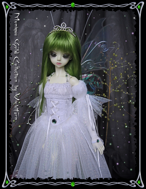 Violet Fern Silent Hedges Fairy Outfit (60cm SD Size)