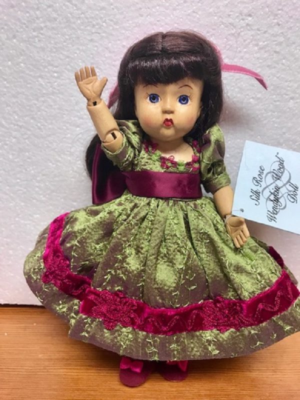 Silk Rose Wendykin Wood 8" (40795)
