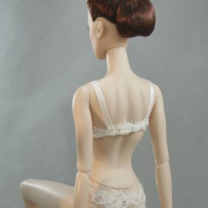 Lace Lingerie Set (White) Fits 12″ FR/Barbie/Obisu/Lg Bust