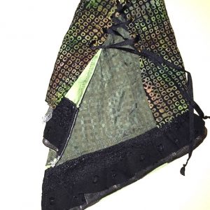 Handmade Green Tile Print Skirt (Fits MSD)