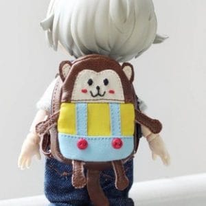Monkey Backpack (Fits Blythe/Lati/Pullip/Azone/1/6 Scale) 5 x 3.