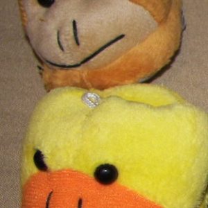 Animal Slippers – Chimp (SD Size)