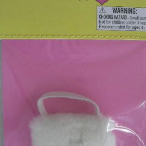 Snappy White Purse