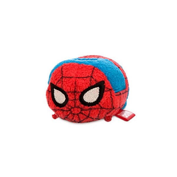Disney Store Marvel Heroes Avengers SPIDERMAN Mini Tsum Tsum 3.5