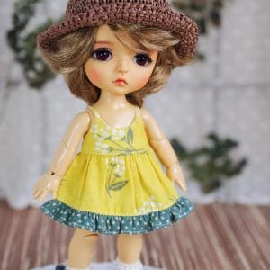 Ylang Garden Small Spring Dress (Yellow) 1/8, Lati