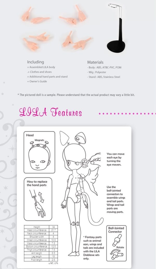 Lila by SOOM Stand (For 13" Dolls) - Image 3