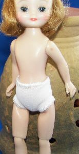 Vintage Tiny Betsy McCall – Blonde w/Beautiful face paint, origi