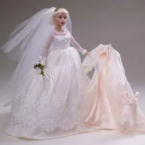 Tiny Kitty Collier Bridal Bliss Hat Box Set 10″