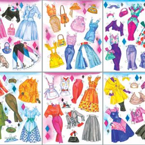 TV Moms & Fabulous 50s Fashions Paper Dolls