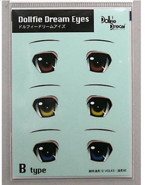 Volks Dollfie Dream Eye Sticker/Decal Type B