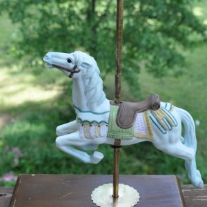 Ginny Vintage Carousel Porcelain Horse 13”