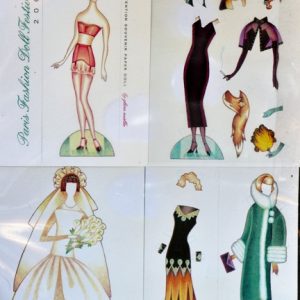 2000 Paris Fashion Doll Festival Paper Doll by Glenn Mielke