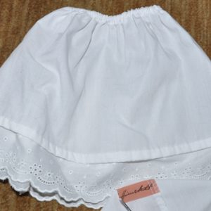 Himstedt tagged Cotton Petticoat w/eyelet  8″
