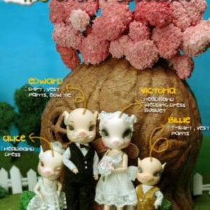 ElfDoll Cherry Blossom Wedding Party Victoria 20cm