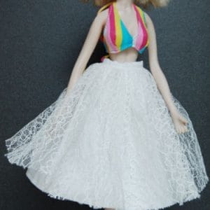White Lace Skirt – Barbie, Jenny, Blythe, Apple, 23- 27