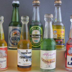 Beverage:  Beers (Set of 3) 4″ x 1″ diameter